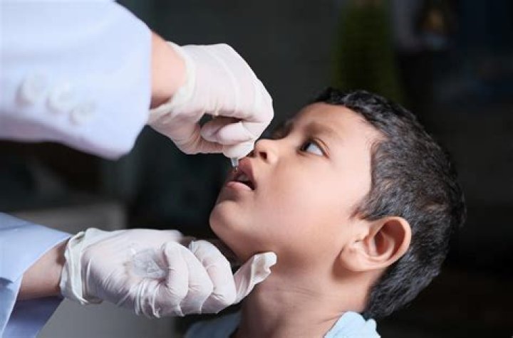Was polio vaccine given orally?