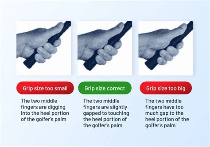 What is an undersize golf grip?