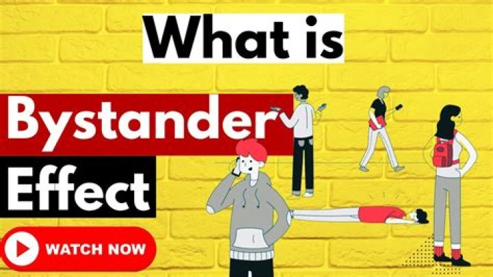When was the word bystander first used?