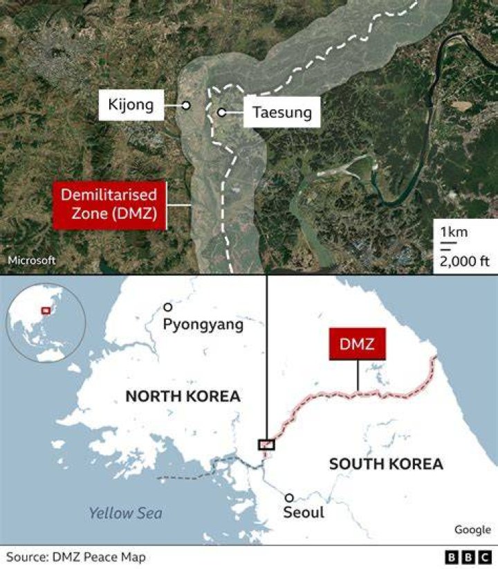 Which is demilitarized zone?
